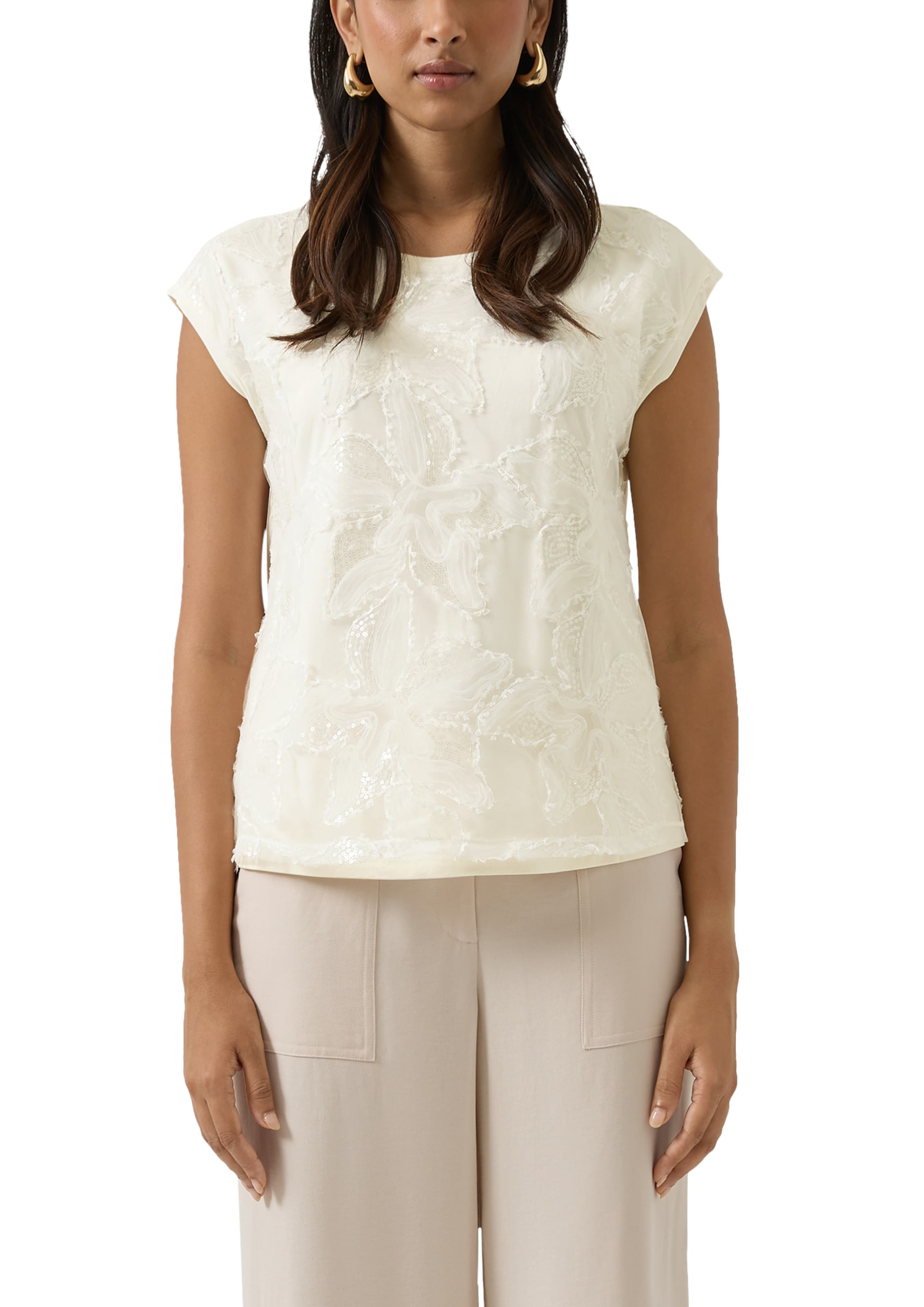 T-shirt s.Oliver en beige