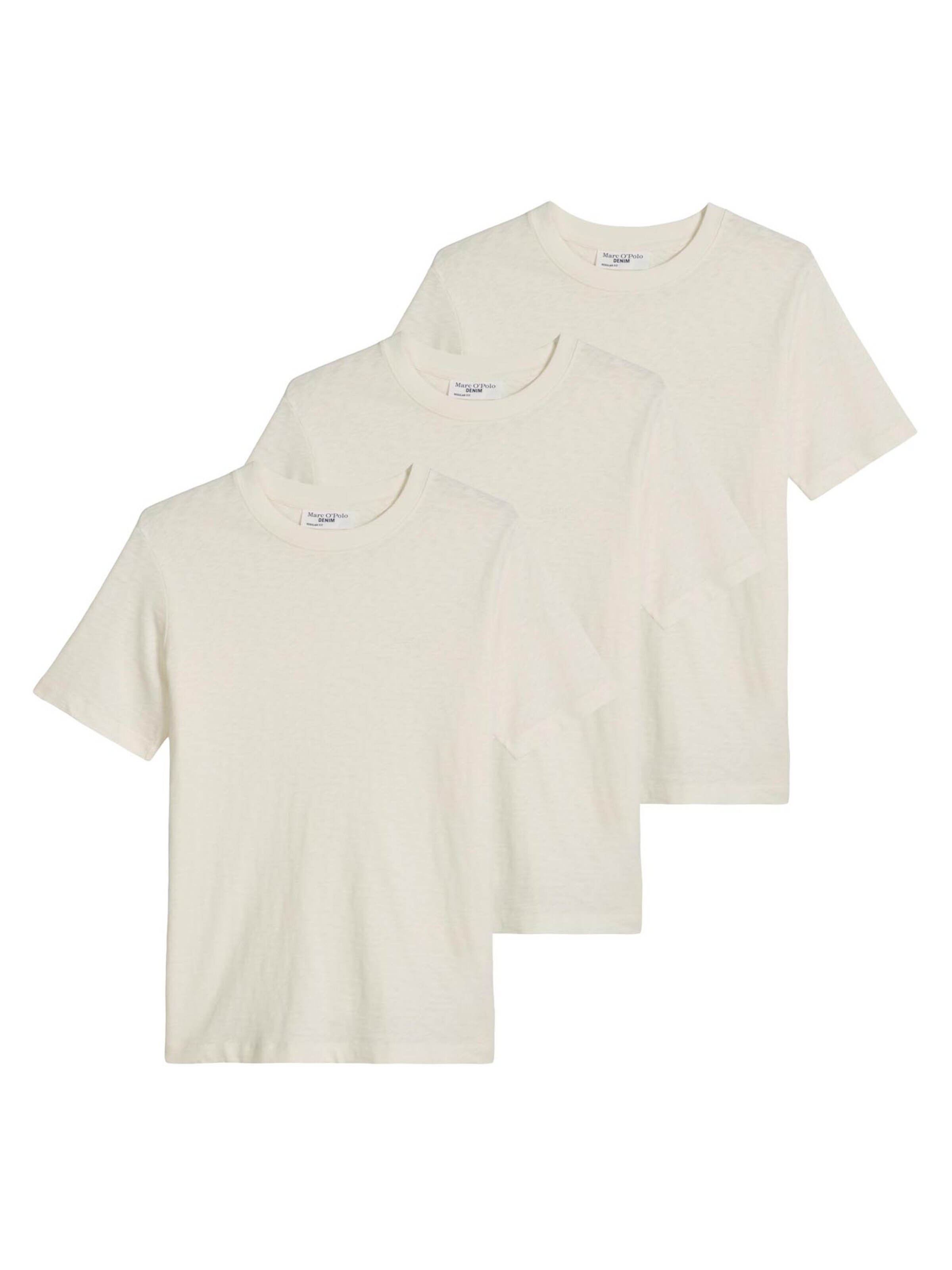 Marc O'Polo DENIM Shirt 'Basic' in White: front