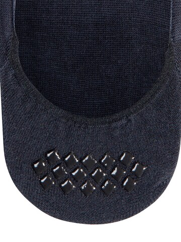 FALKE Füßlinge 'Step Medium Cut'‌‌‌‌‌ in Blau