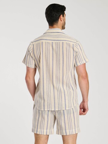 South Beach Regular fit Overhemd in Beige