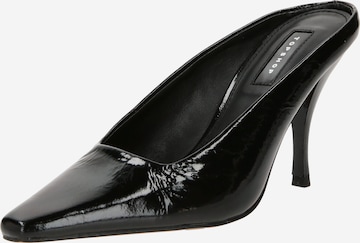 TOPSHOP - Zapatos abiertos 'Eve' en negro: frente