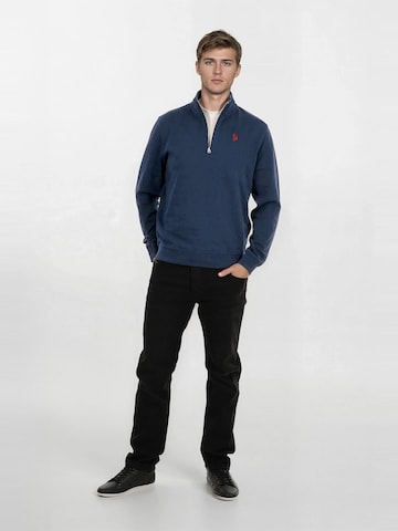 U.S. POLO ASSN. Sweatshirt in Blau