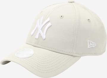 Casquette '9FORTY' NEW ERA en beige : devant