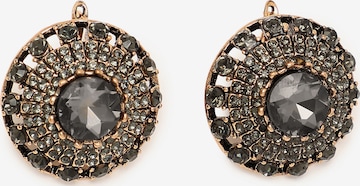 juoda SOHI Auskarai ' Devli ': priekis