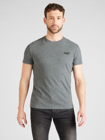 Superdry - Camiseta en gris: frente