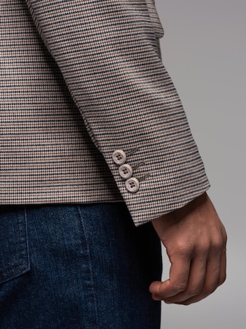 Ombre Regular fit Blazer in Brown