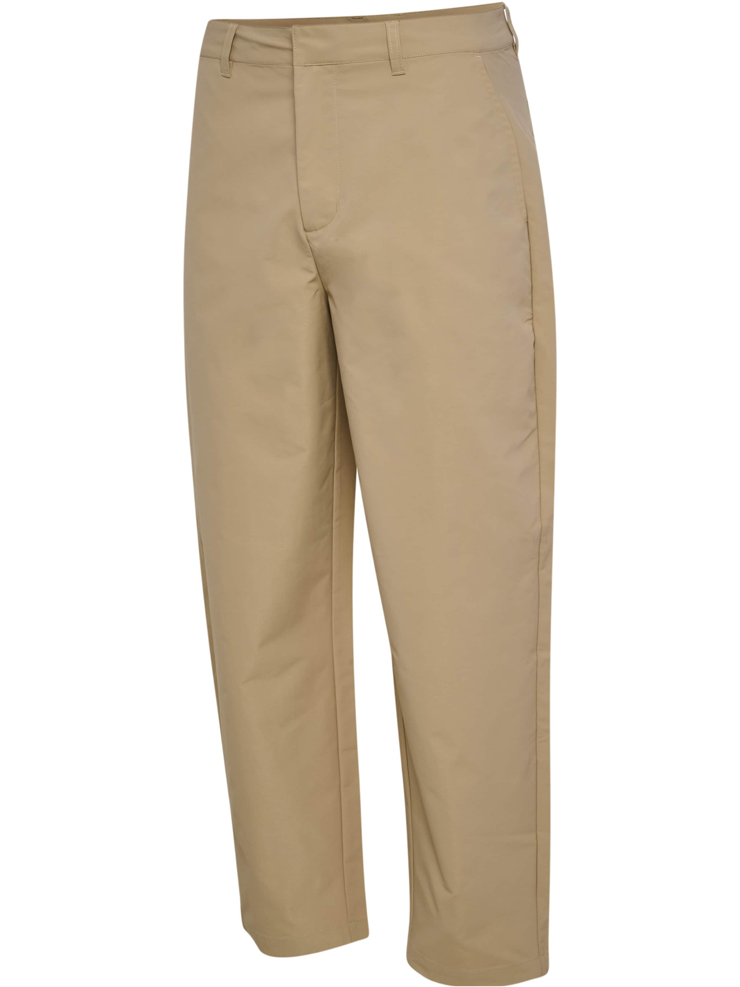 Hummel Regular Sporthose in Braun