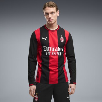 PUMA Tricot 'AC Milan Authentic' in Zwart: voorkant