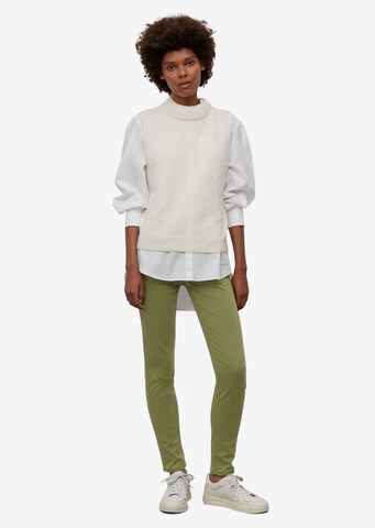 Coupe slim Pantalon chino Marc O'Polo en vert