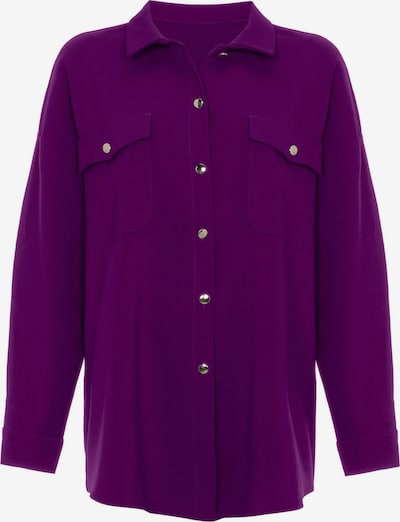 Camicia da donna Jimmy Sanders di colore lilla scuro, Visualizzazione prodotti