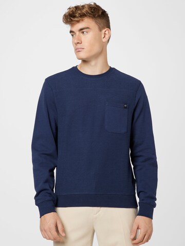 BLEND Sweatshirt in Blau: predná strana