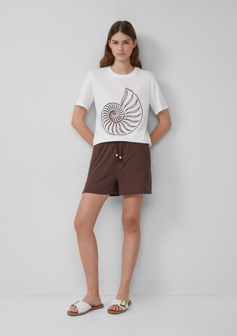 Regular Pantalon s.Oliver en marron