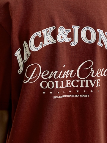 Jack & Jones Junior Tričko 'JJEBRANDES' - Hnedá