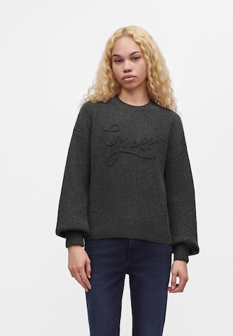 GUESS Pullover 'FAITH' in Grau: Vorderseite