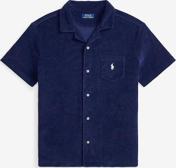 Polo Ralph Lauren - Ajuste estrecho Camisa en azul: frente