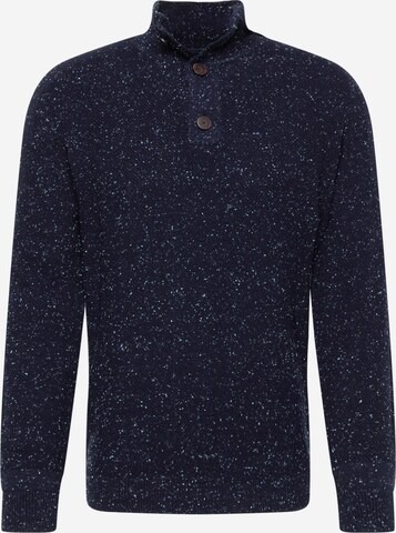 TOM TAILOR Sweater in Blue: front