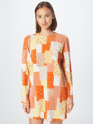 Monki Dress in Orange: front