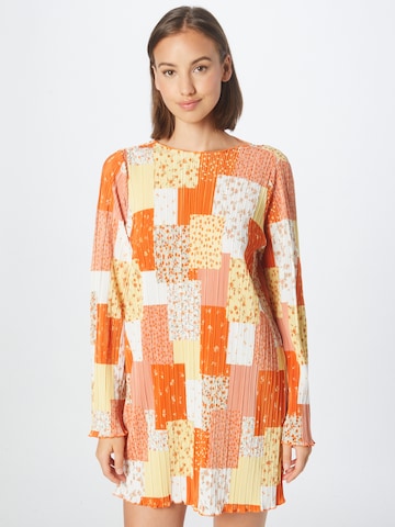Monki Dress 'Vanessa' in Orange: front