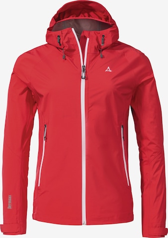 Veste outdoor ' Vistdal ' Schöffel en rouge : devant