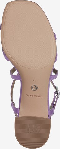 TAMARIS Strap Sandals in Purple