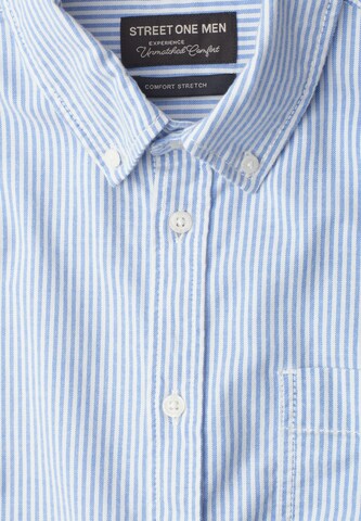 Street One MEN Regular Fit Businesshemd in Blau
