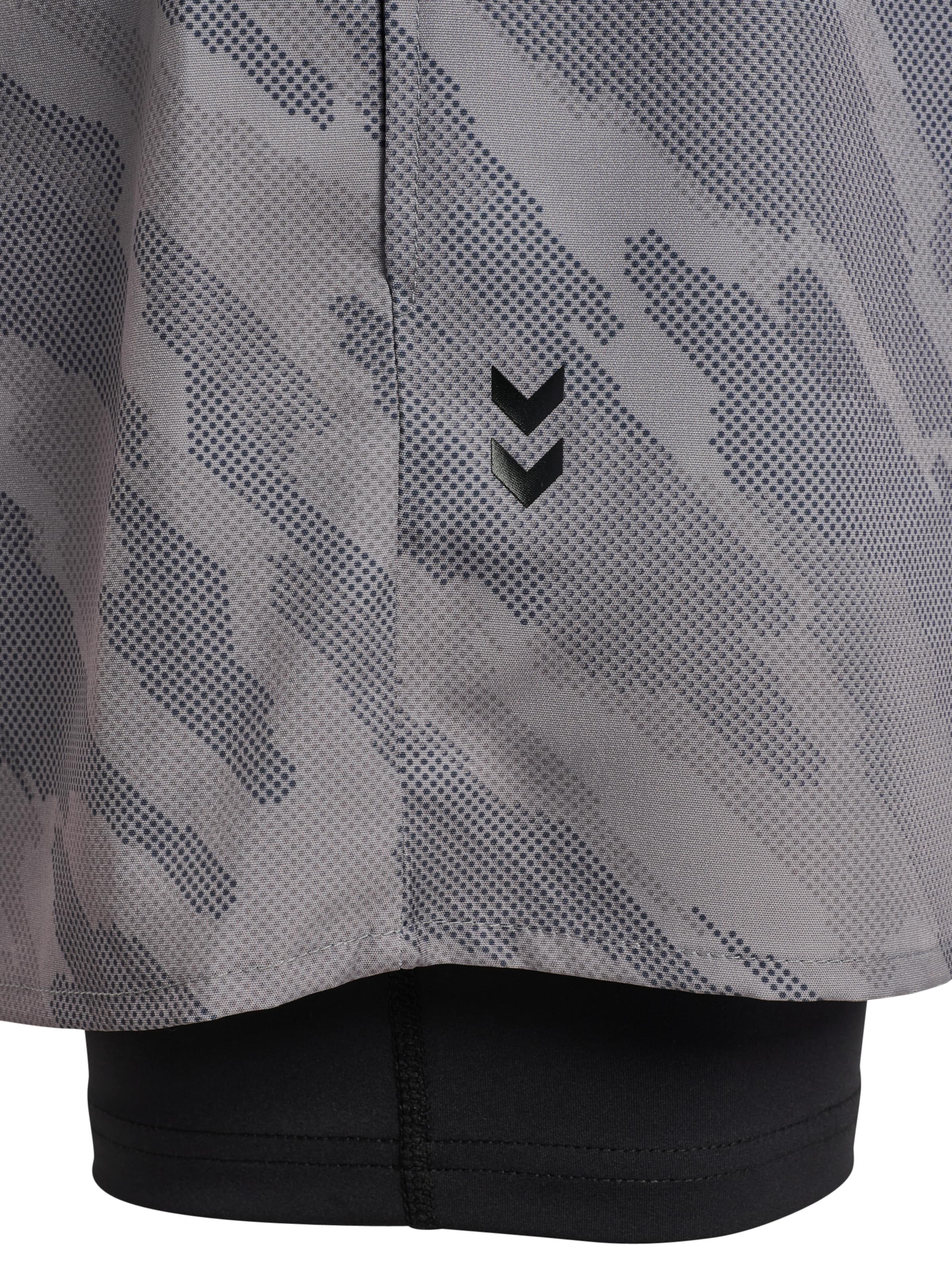 Regular Pantalon de sport Hummel en gris
