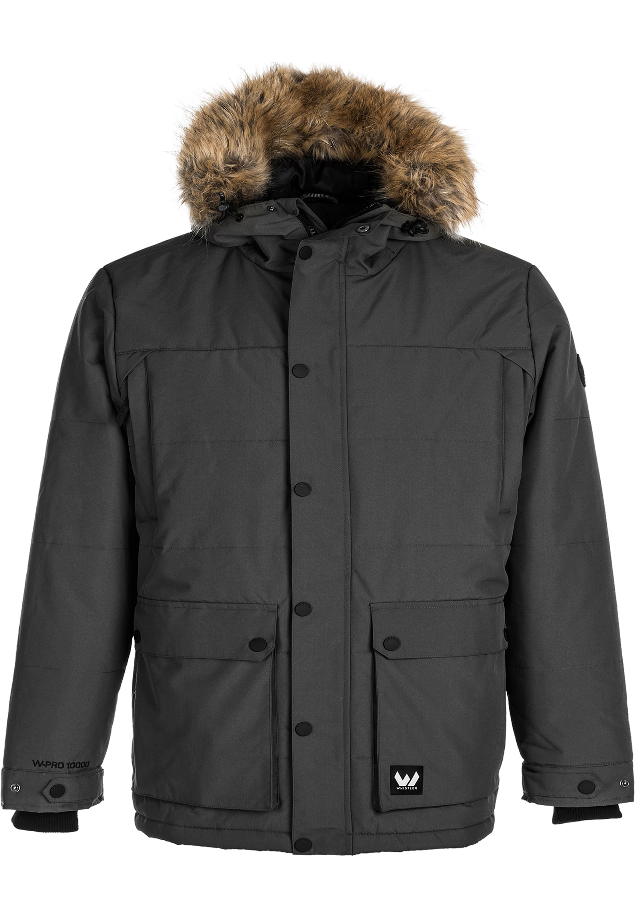 Whistler Outdoorjas 'Emerson' in Zwart: voorkant