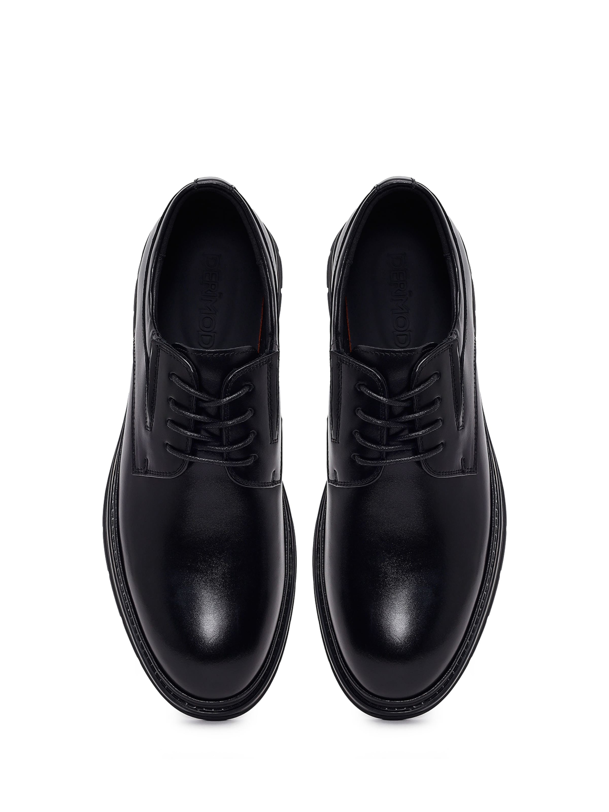 Derimod Buty sznurowane w kolorze czarny