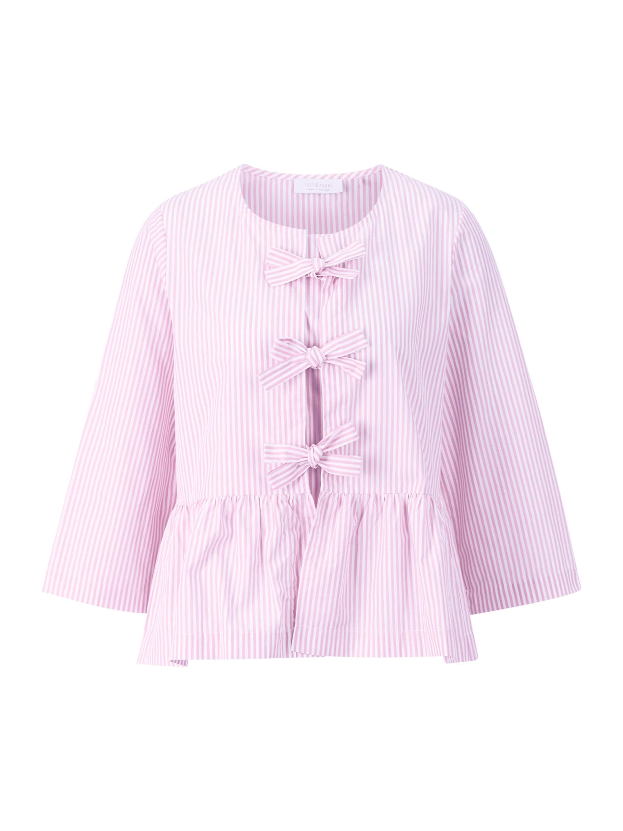 Rich & Royal Blúz - rózsaszín: elől