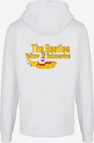 Merchcode Sweatshirt 'Yellow Submarine - Monster No.5' in Weiß