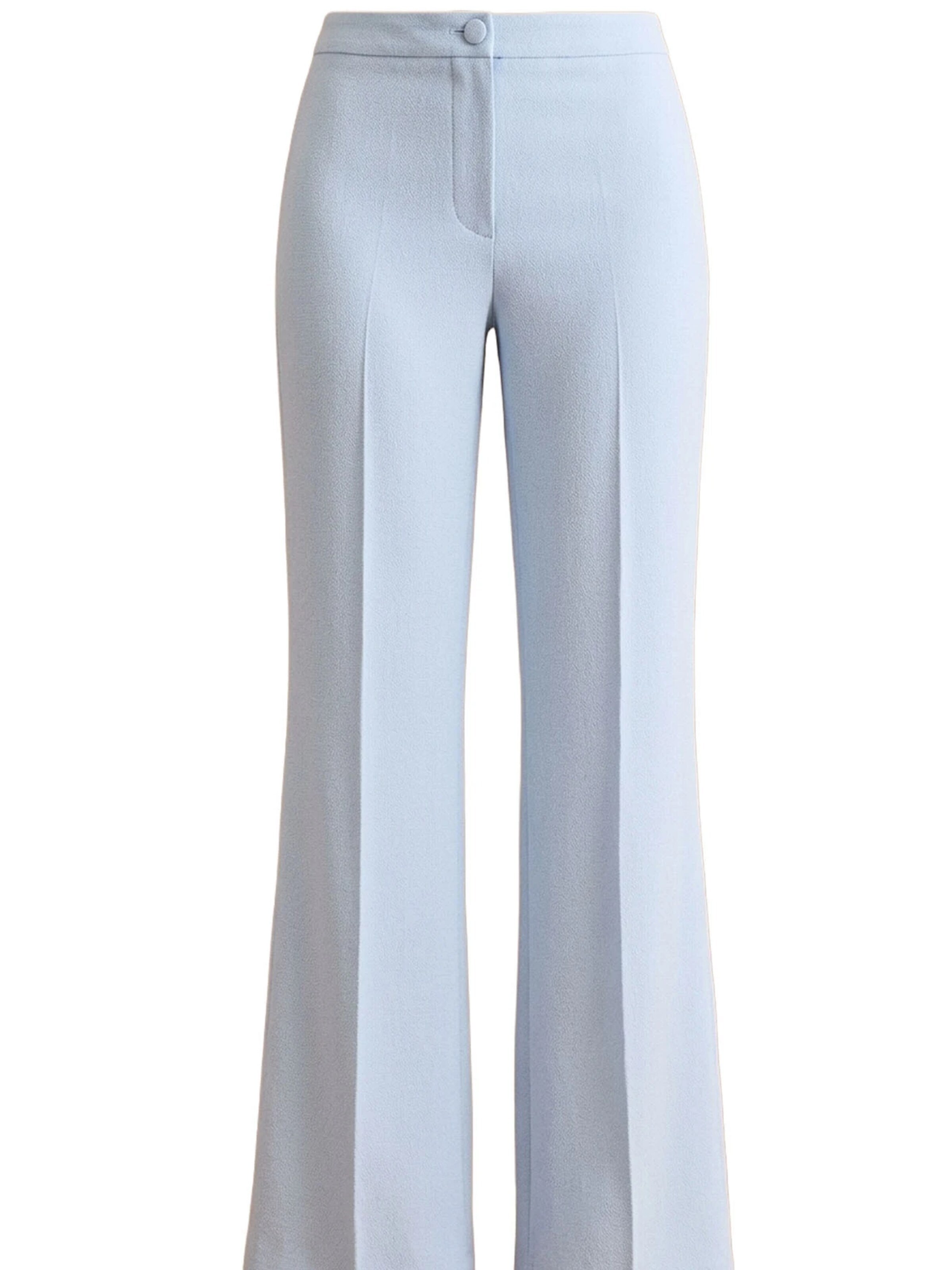 Il Lanificio Regular Trousers in Blue: front
