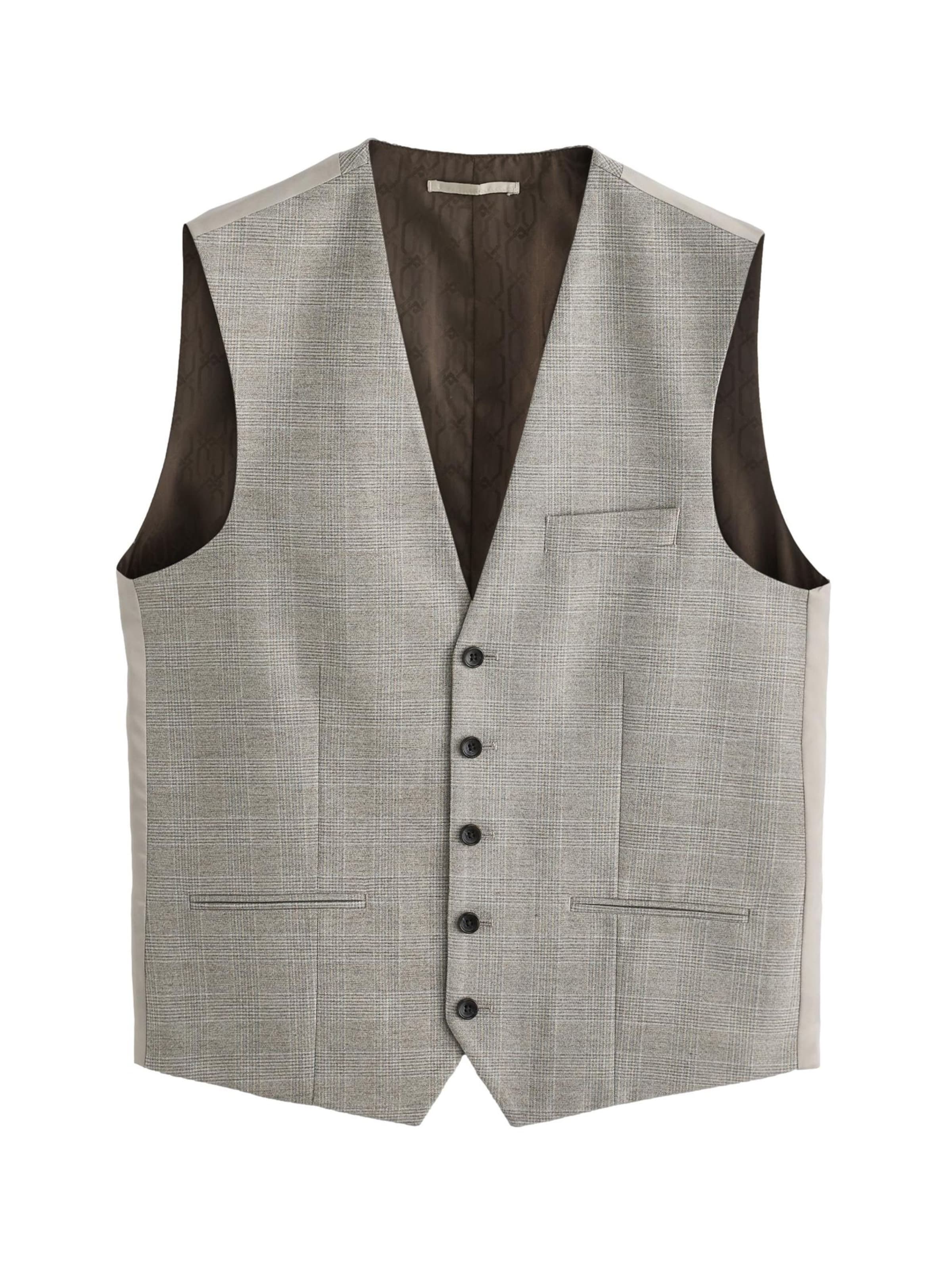 Next Anzugweste in Beige: Vorderseite