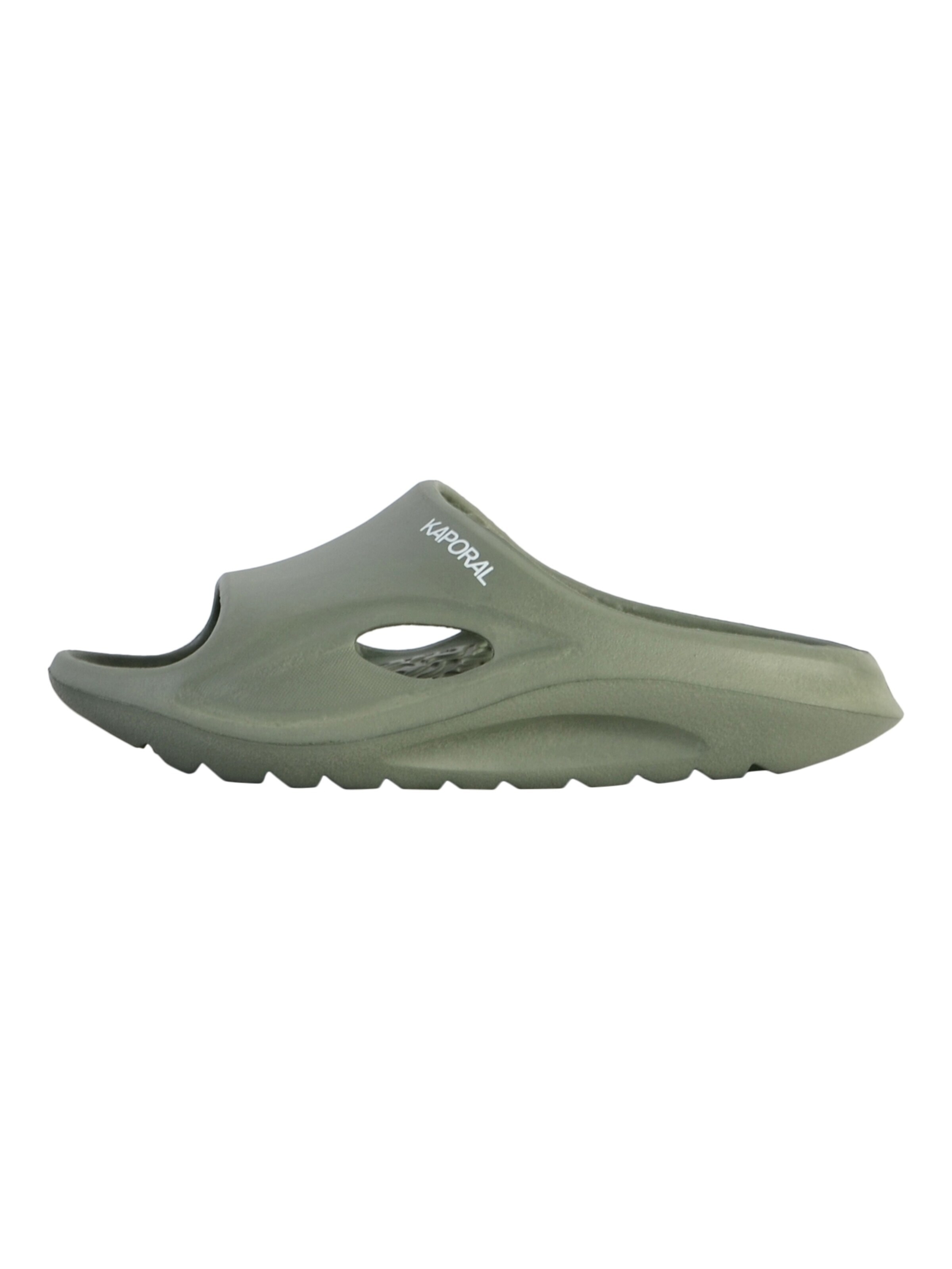 Sandalo di Kaporal in verde: frontale