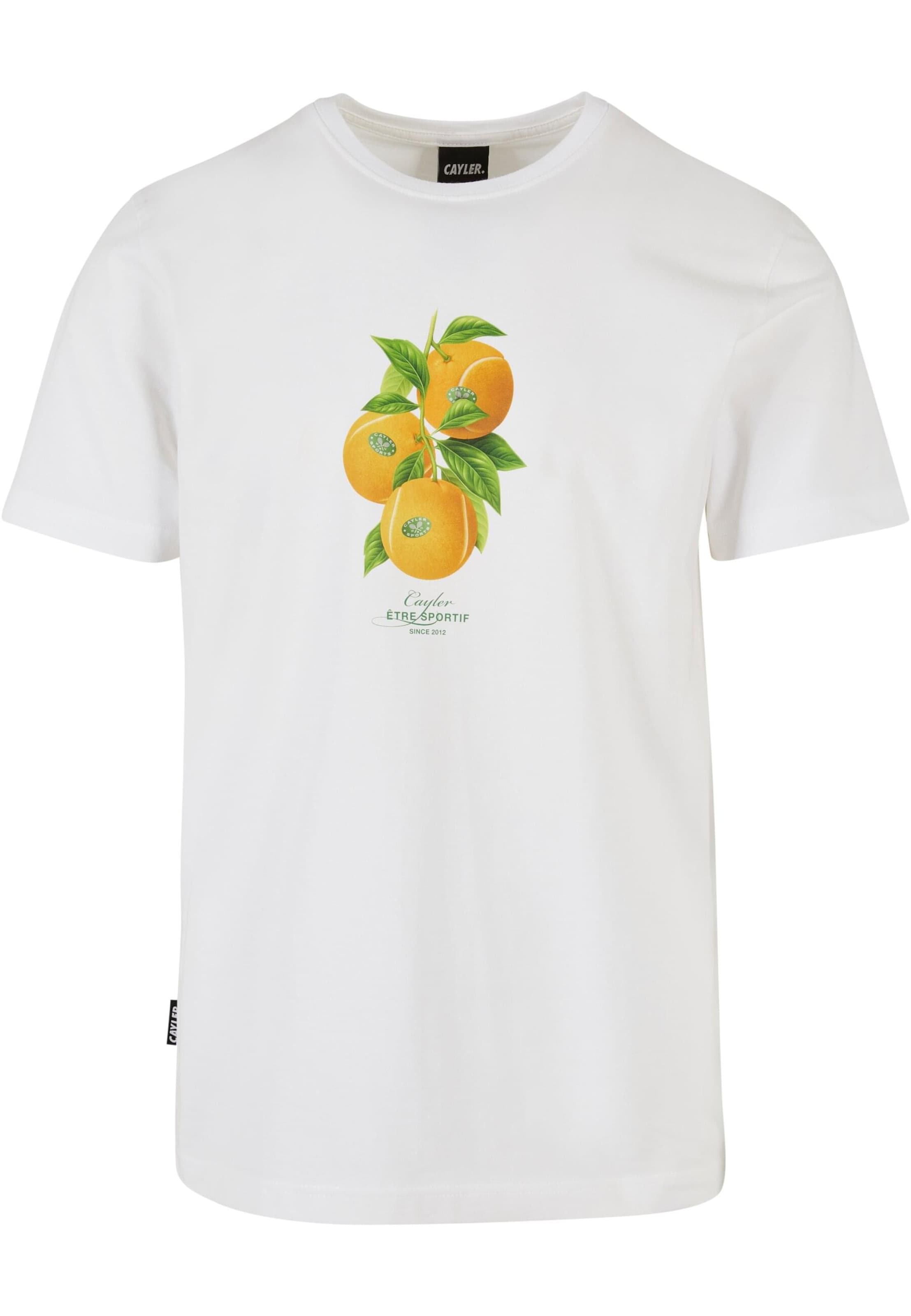 Cayler & Sons Póló 'Vitamine Tennis' - fehér: elől