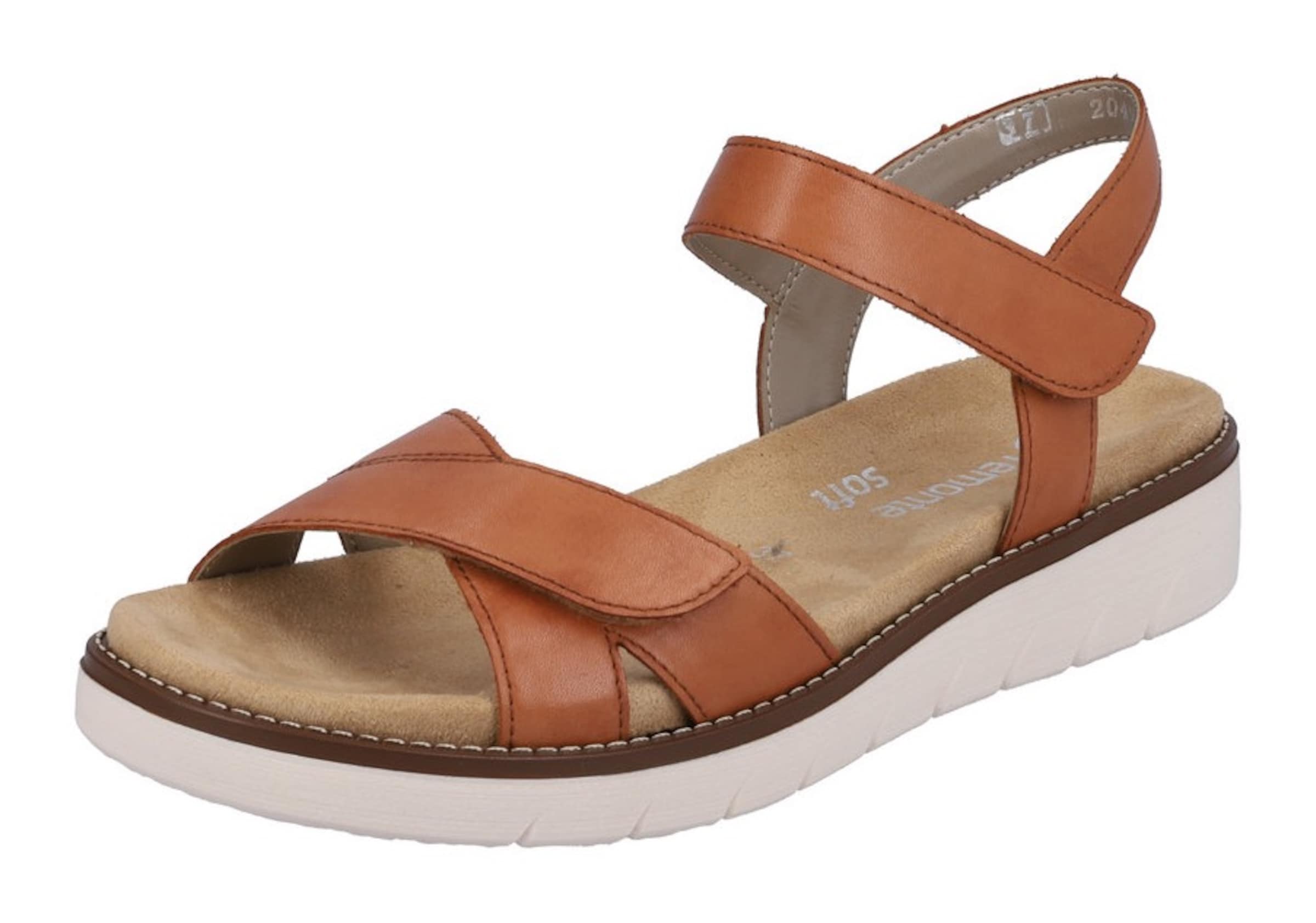 Sandales REMONTE en marron : devant