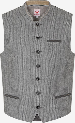 SPIETH & WENSKY Traditional Vest 'Tann' in Grey: front