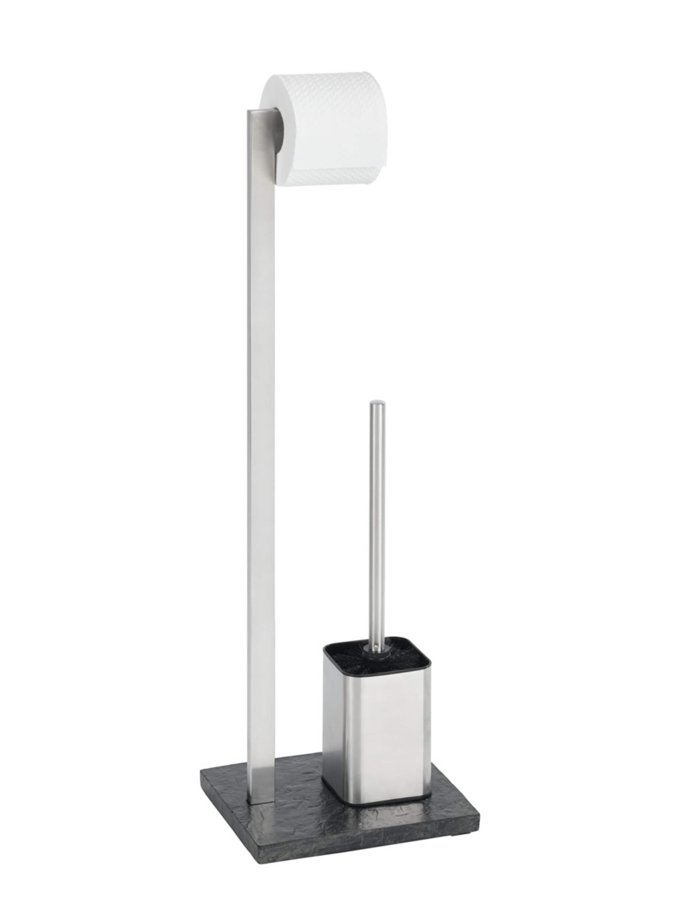 Wenko WC-Garnitur in Grau: Vorderseite