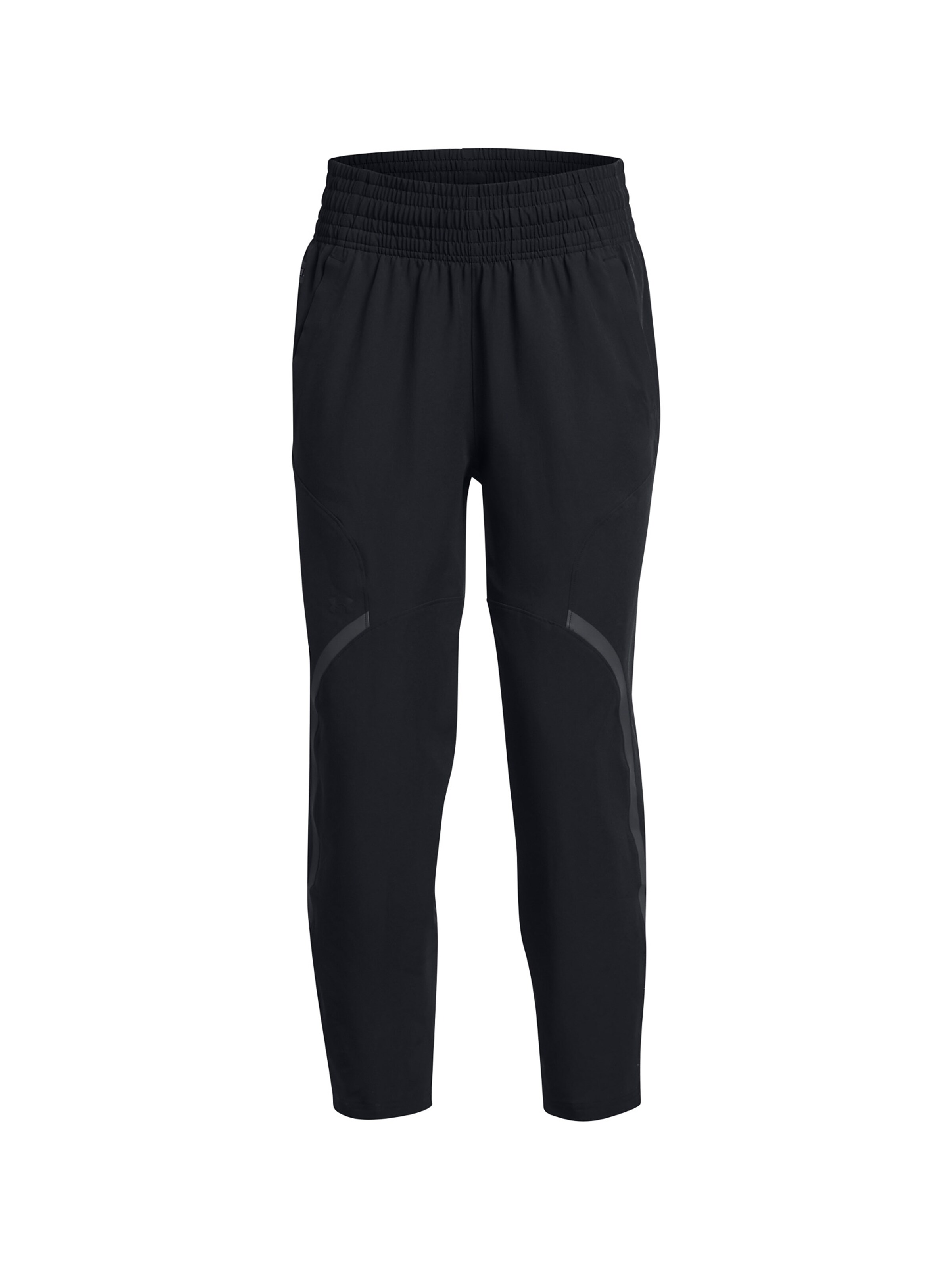 UNDER ARMOUR Regular Sportbroek 'Unstoppable' in Zwart: voorkant
