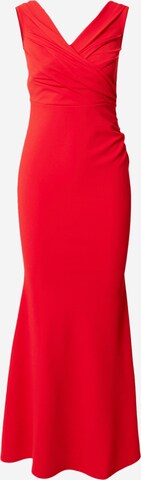 Robe de soirée Sistaglam en rouge : devant
