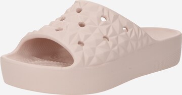 Crocs Pantolette 'Classic' in Pink: predná strana