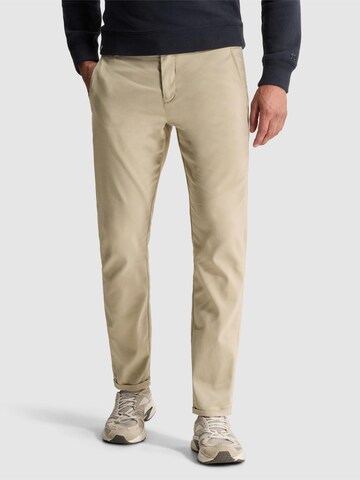CAST IRON - Pantalón chino 'Cylas tapered fit chino' en beige: frente