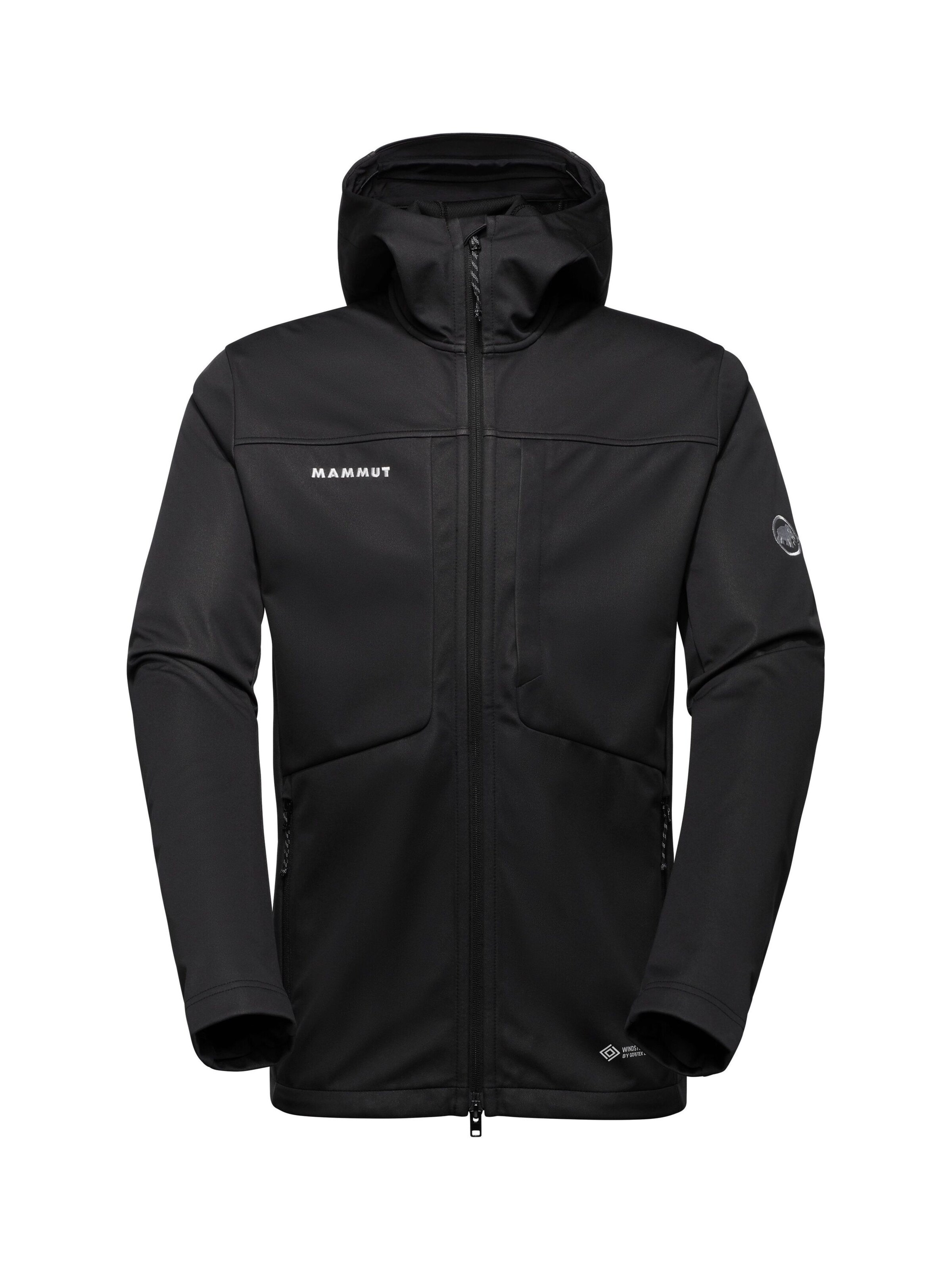 MAMMUT Outdoorjacke in Schwarz: Vorderseite