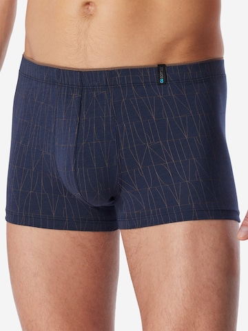 SCHIESSER Boxer shorts ' Long Life Soft ' in Blue: front