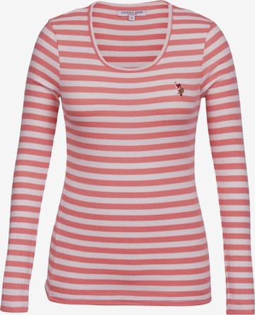 U.S. POLO ASSN. Paita 'Chanett' värissä lila: etupuoli
