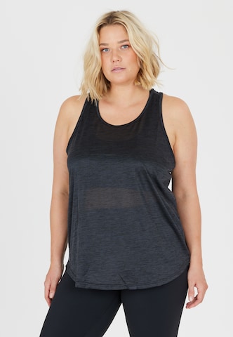 ENDURANCE Sports Top 'Amy' in Black: front