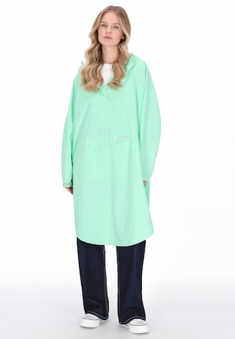 Manteau fonctionnel Schmuddelwedda en vert : devant