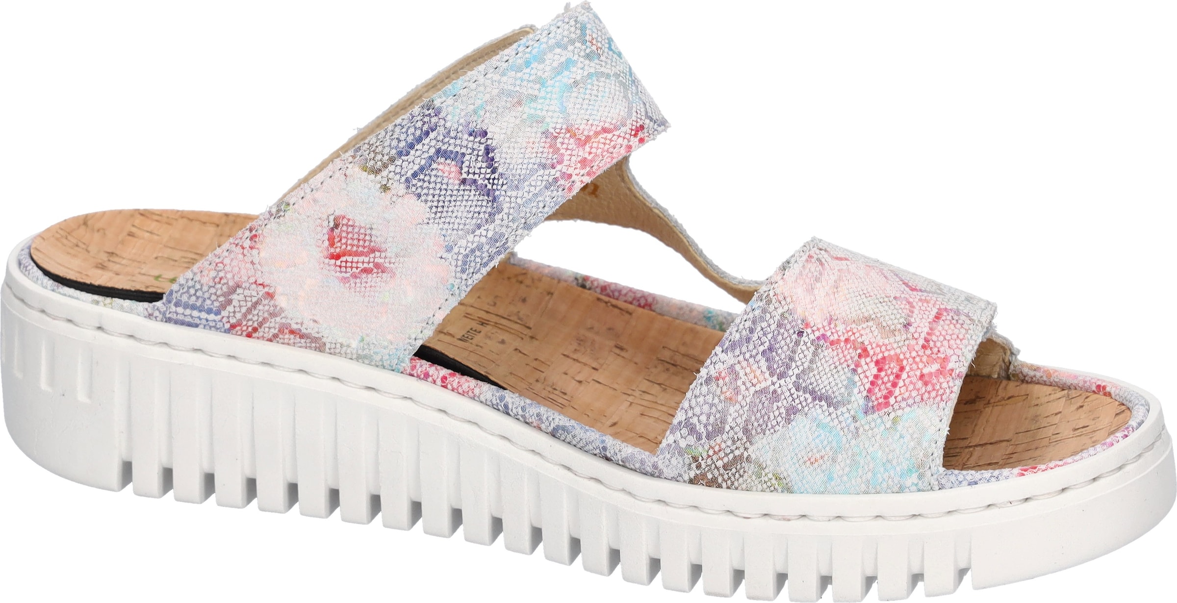 WALDLÄUFER Pantolette in Mischfarben