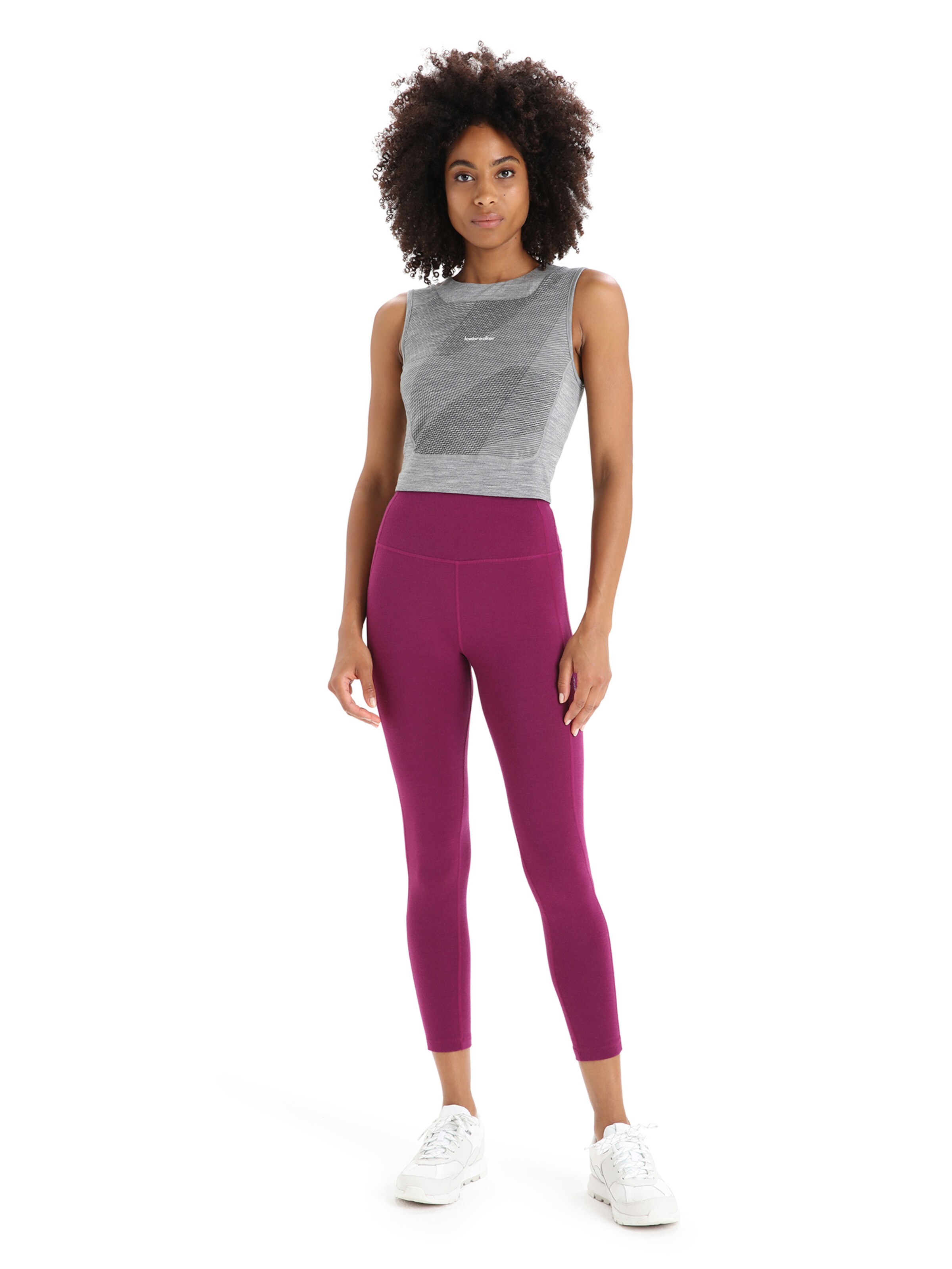 ICEBREAKERSportski top 'GEODETIC' - siva boja