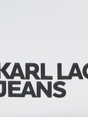 Borsa a spalla di KARL LAGERFELD JEANS in bianco