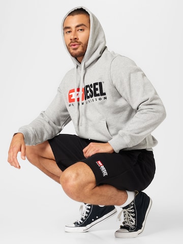 DIESEL Bluzka sportowa 'Ginn' w kolorze szary